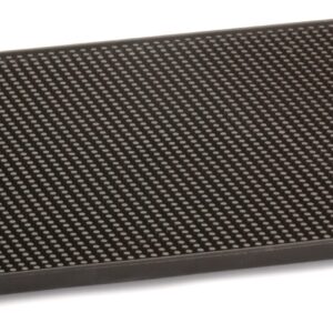 Tablecraft Brown Rubber Service Mat, Dishwasher Safe