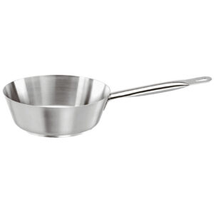 Paderno Sauté Pan Rounded Bottom Cm 24 Series 10