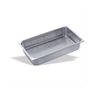 Pujadas SS Perforated GN Pan 1/1-2cm Deep