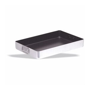 Pujadas Non-stick roasting pan (movable handles) aluminium 35 49.5