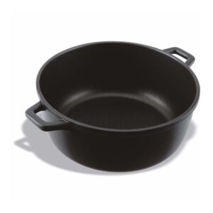 Pujadas Deep casserole without lid BLACK SERIES Cast aluminium 28 cm
