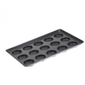 Sanneng Hamburger Bun Pan (Non-Stick)- 15 Indents