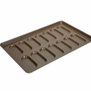 Sanneng Hot Dog Bun Pan (Non-stick)-12 Indents