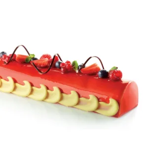 Silikomart Log Black Silicone Mould 60X40 N. 4 , 50