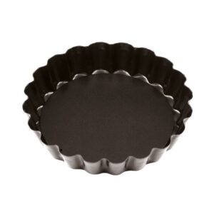 Paderno Round Fluted Mould Loose Bottom Non-Stick