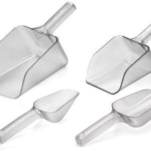 Tablecraft Ice Scoops, Polycarbonate