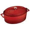 Lava Oval Casserole – Red
