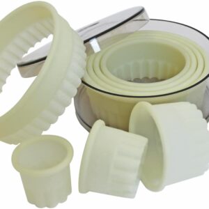 Schneider Pastry Cutters Nylon, Round Serrated – 9