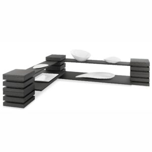 Frenchef “L” shape two levels presentation kit