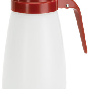 Tablecraft Plastic Dispenser, Red ABS Top