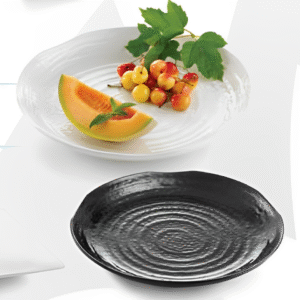 Tablecraft Round Melamine Trays