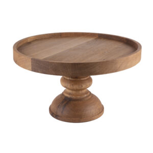 Woodpeckers Classic Cake Stand Small Oak