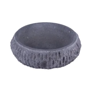 Woodpeckers 30cm Natural Side Bowl Basalt