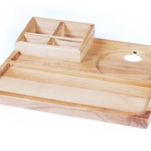 Woodpeckers Welcome Tray No5 Beech