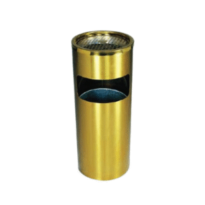 Carter Brass Finish Standing Ashtray
