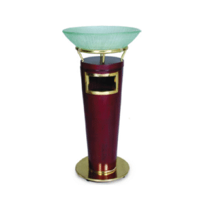 Carter Standing Ashtray with Glass Bowl