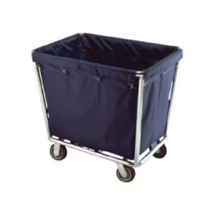Carter Conical Linen Cart – mirror steel