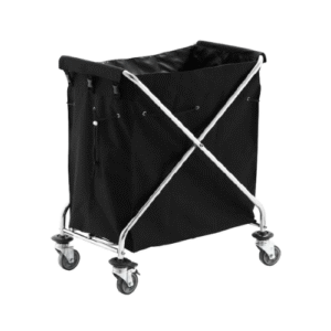 Carter Linen Cart – Stainless Steel