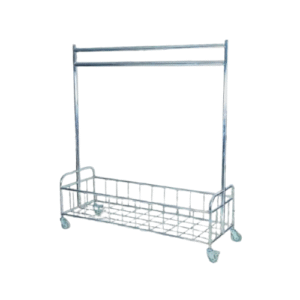 Carter SS Garment Rack with Mesh Base