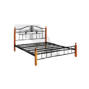 Carter Post Wood Double Bed