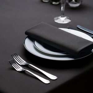 Table Linen Plain Collection 100% Cotton / White & Various